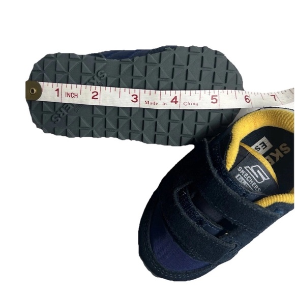 Skechers Toddler Baby Sneakers Shoes 5 Unisex Adjustable Strap Retro Casual NWOT - Picture 8 of 8